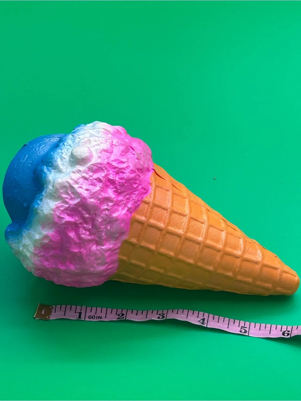 X-Large Purple Cupcake Cookie, Icecream cone Squishy Toys -